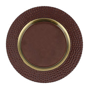 Pelli Glass Brown Charger