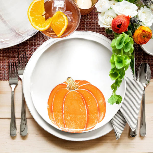 Vietri Pumpkin Asst Salad Plates