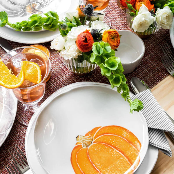 Vietri Pumpkin Asst Salad Plates