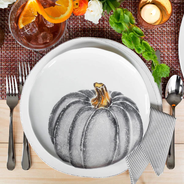 Vietri Pumpkin Asst Salad Plates