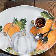 Vietri Pumpkin Large Oval Platter