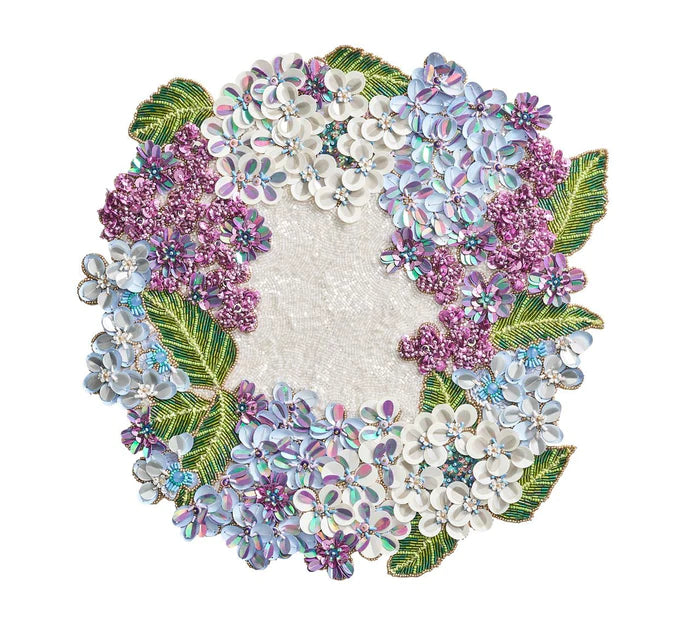 Hydrangea Placemat in Multi, Set of 2