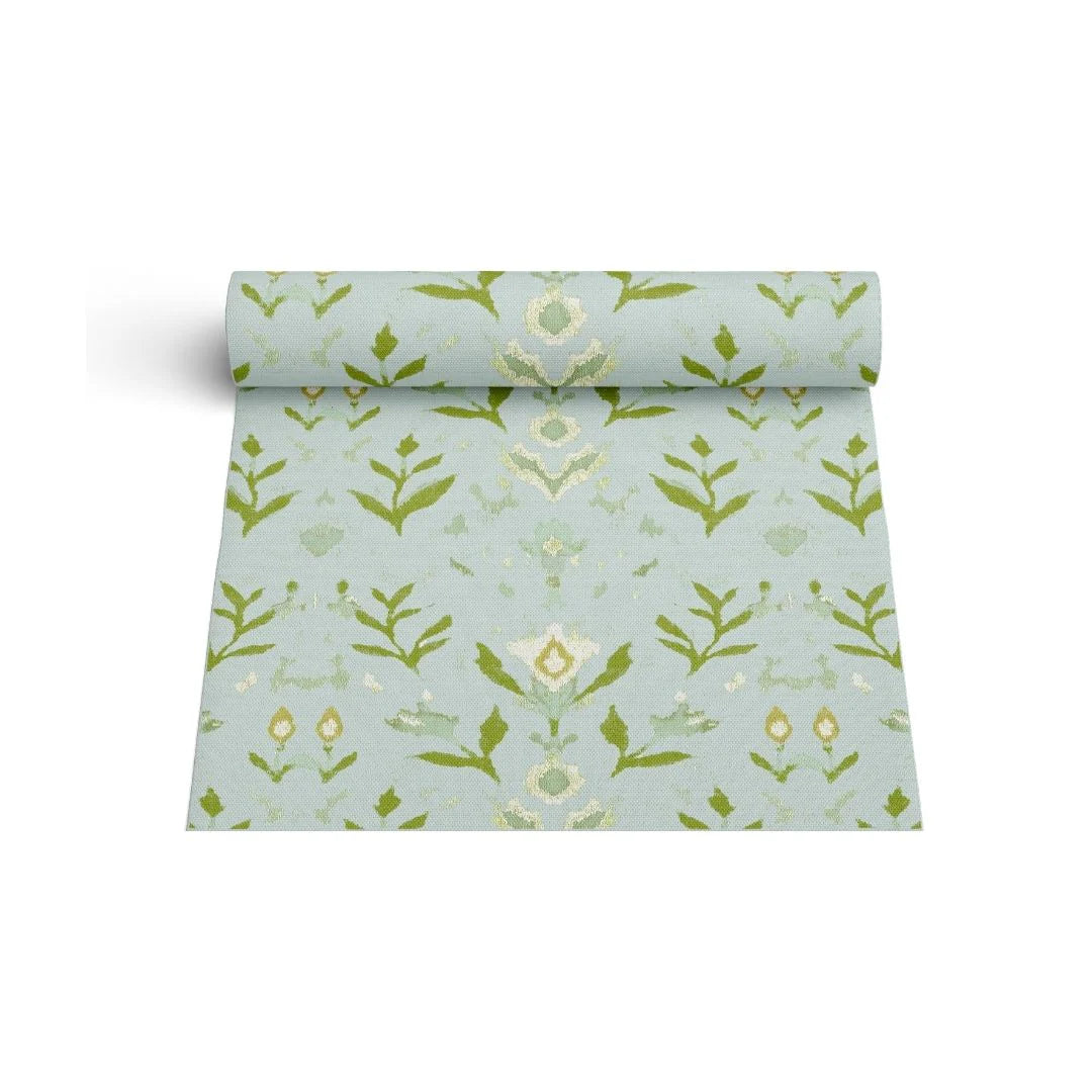 Petal Garden Aqua Floor Mat, More Sizes