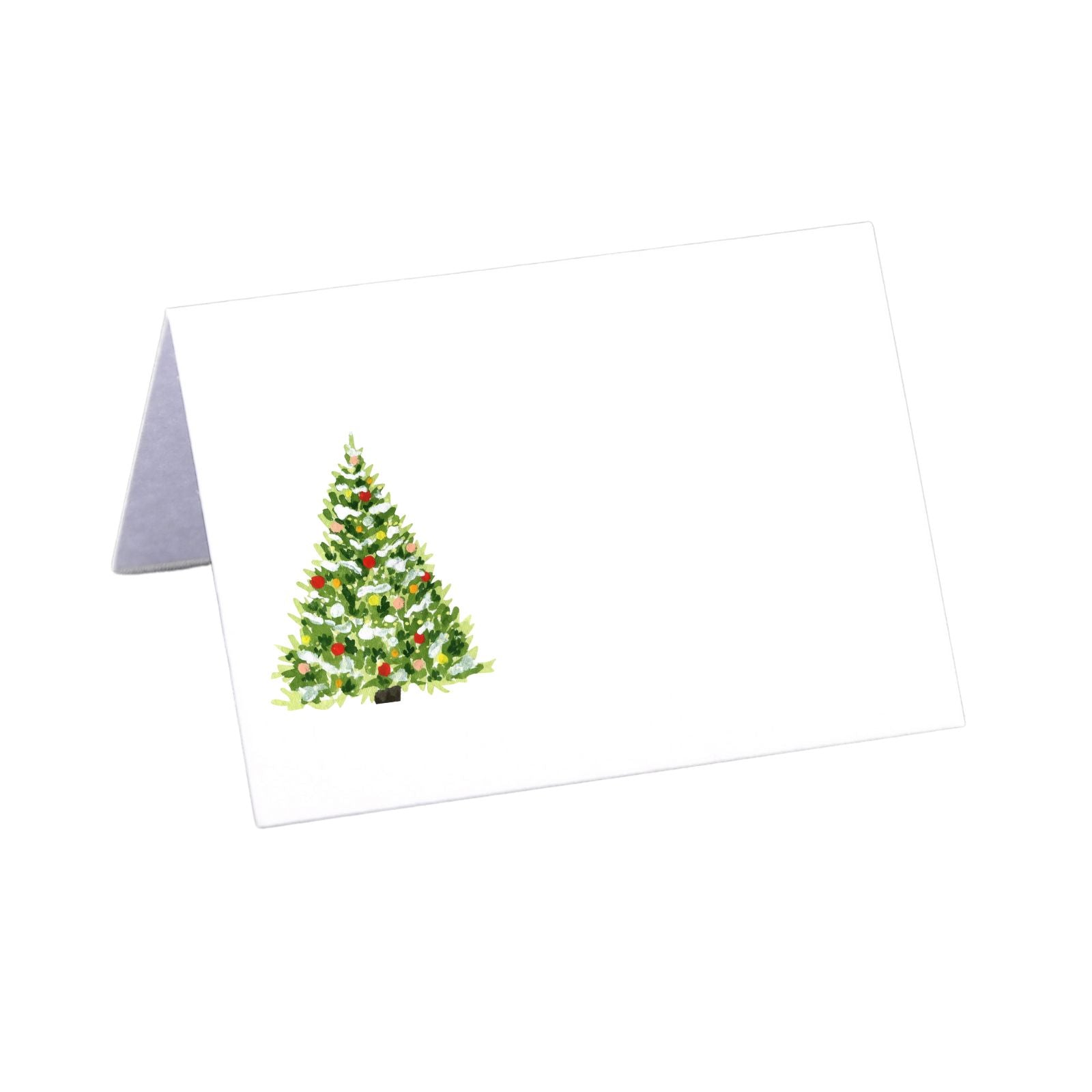 Christmas Tree Place Cards, Set of 8