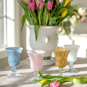 Naples Yellow Rialto Glassware, Set of 4