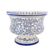Scorrimento Blu Large Planter