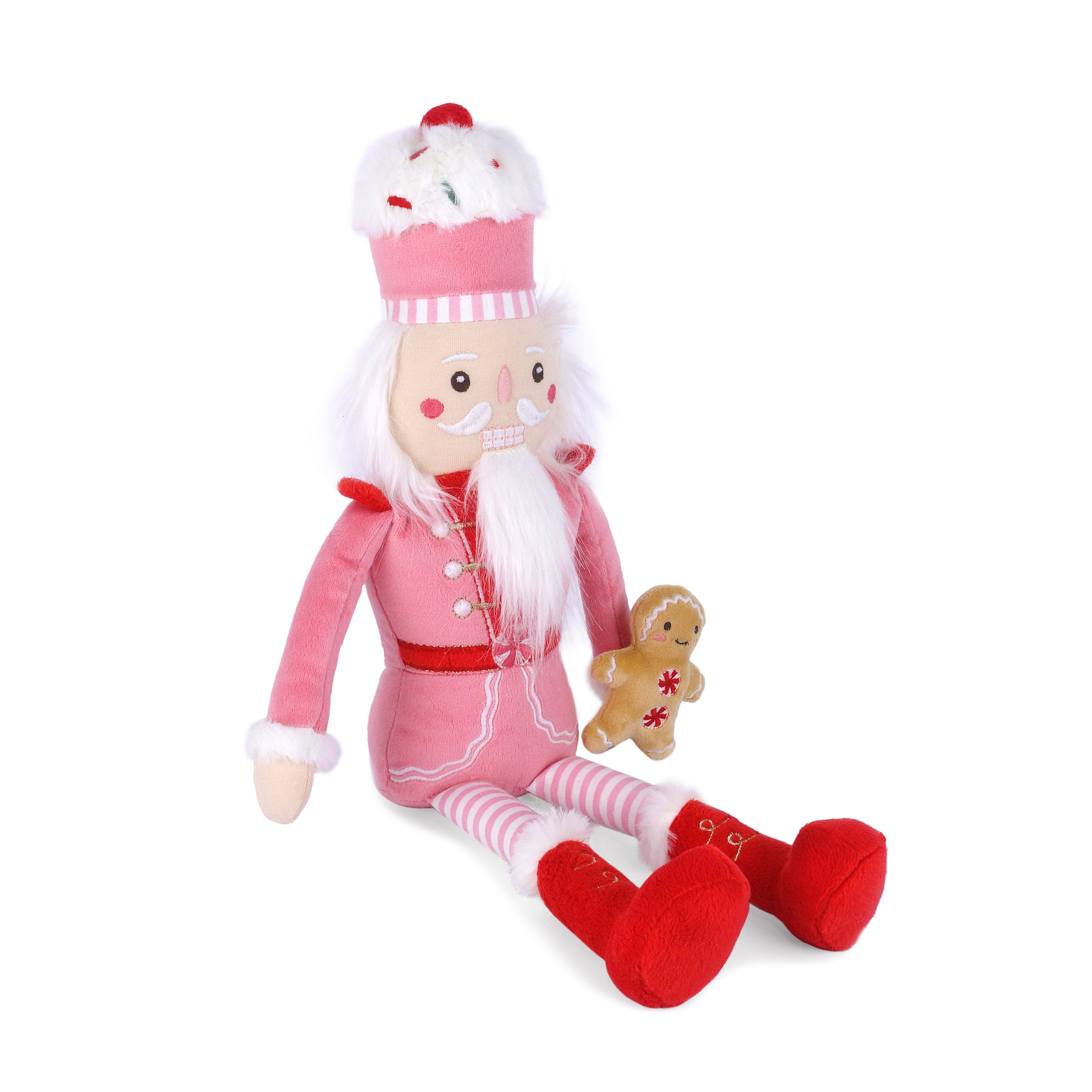 Gingerbread Nutcracker Pink