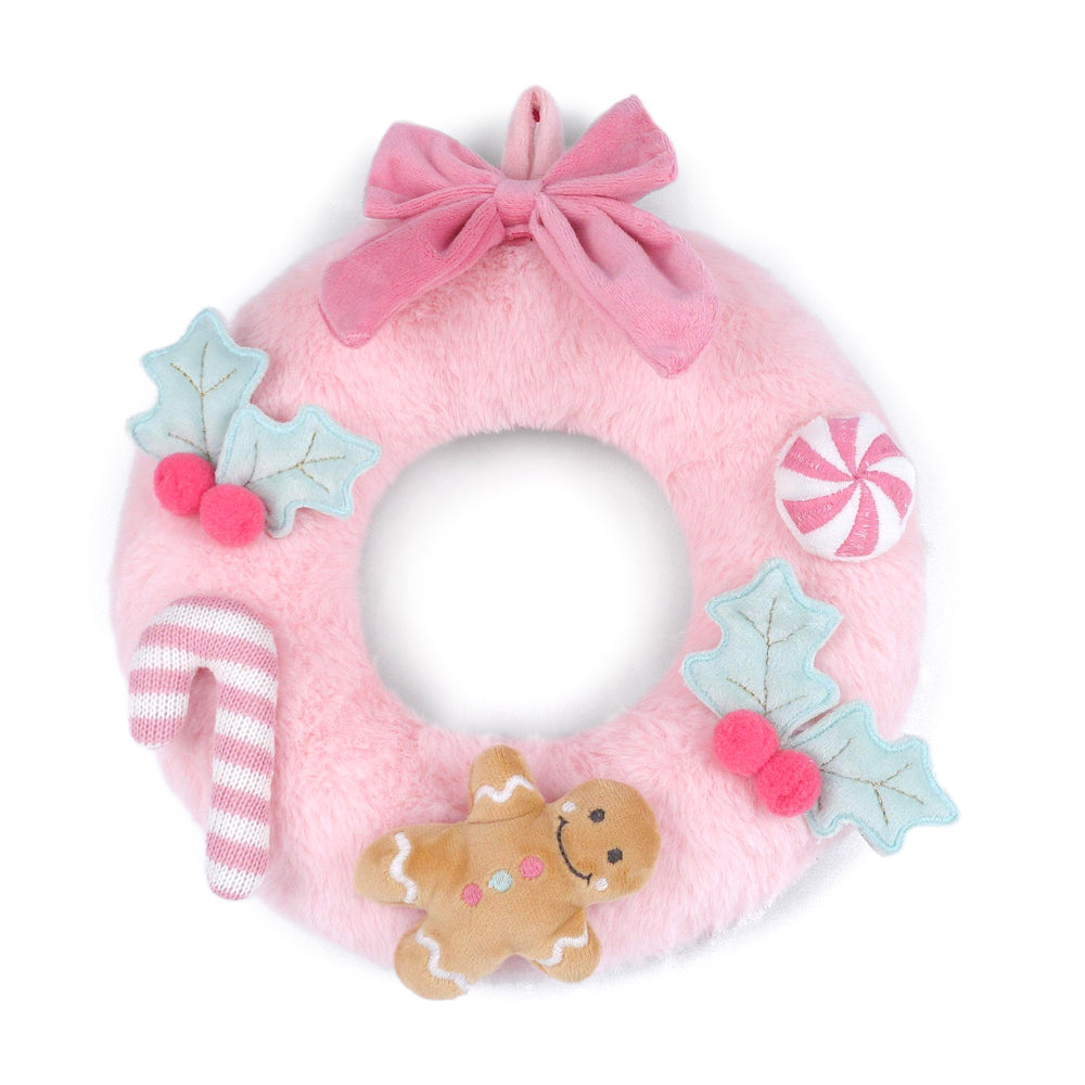 Festive Wreath, Pink