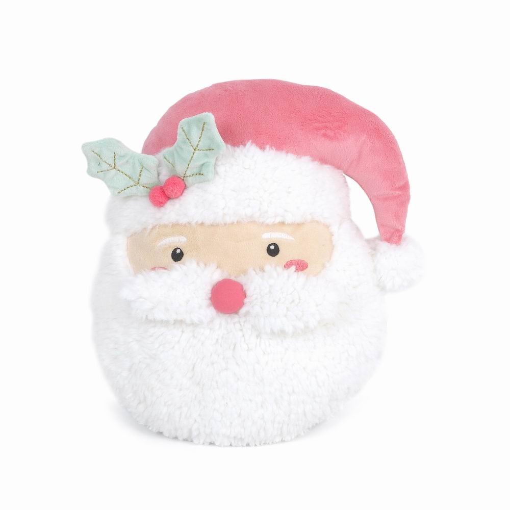 Pink Santa Pillow