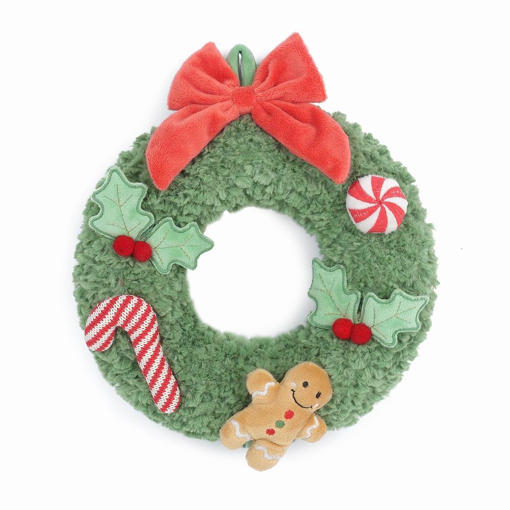 Festive Wreath Plush Toy