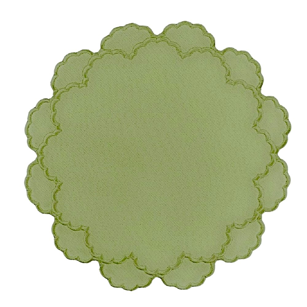 Lillian Placemat - Sage, Set of 4