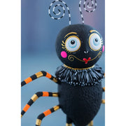 Glitterville Cat, Pumpkin Man, Spider, Pirate, Tabletop Figures