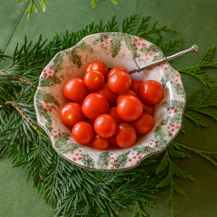 Natale Scalloped Piccolo Bowl