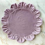 Velvet Lavender Petal Placemat, Set of 4