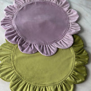 Velvet Lavender Petal Placemat, Set of 4