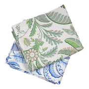 Palm Beach Green Linen-Cotton Tablecloth, 63" x 110"