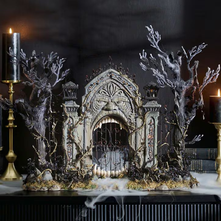 Macabre Mansion Gates