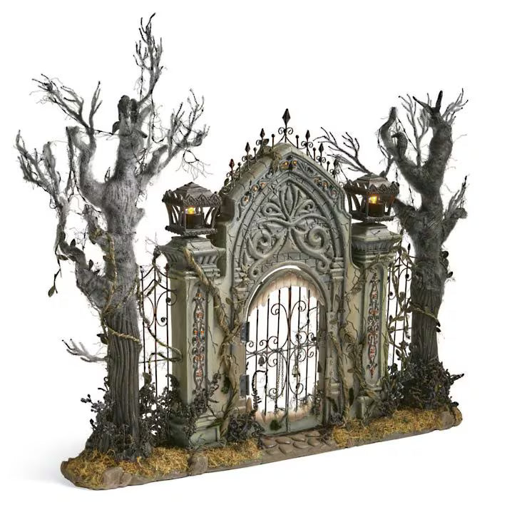Macabre Mansion Gates