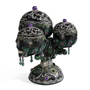 Tri-Skull Candy Bowls, New!