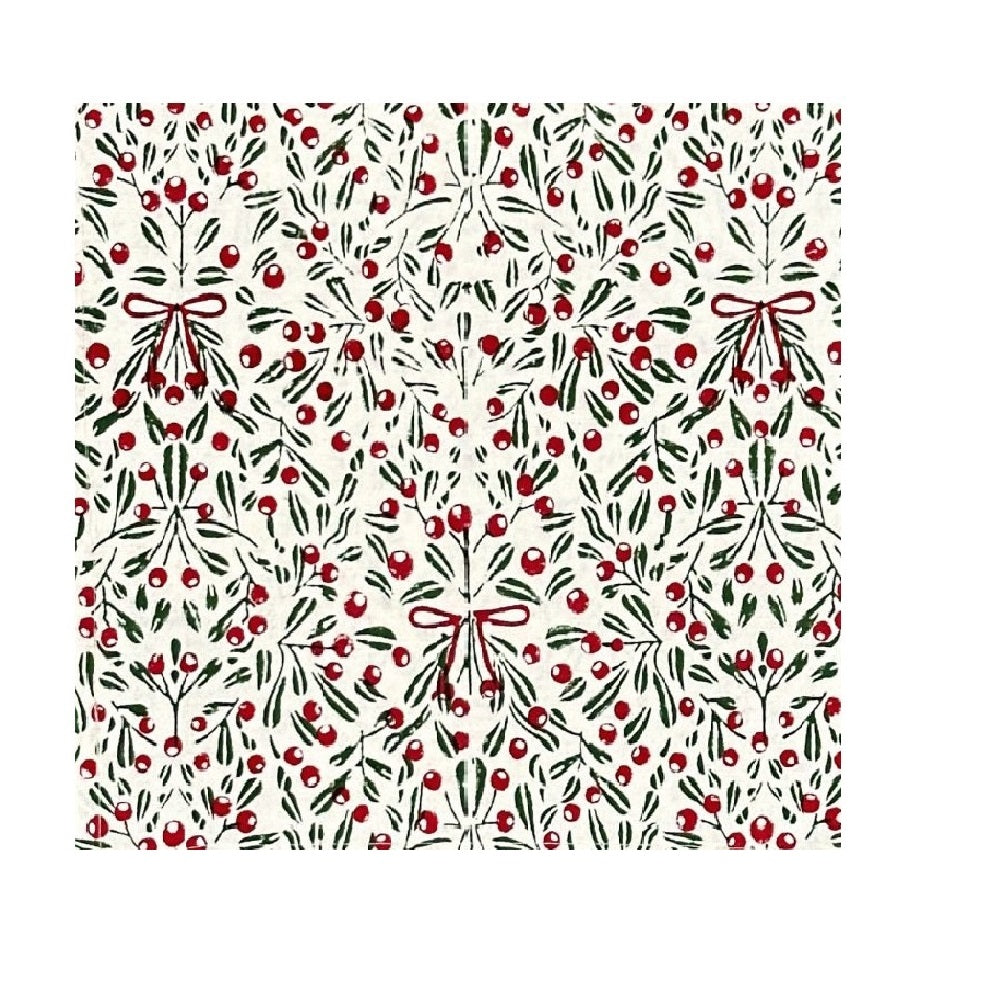 Mistletoe Napkin, Set of 4