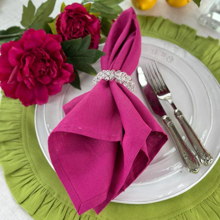 Washed Linen Napkins, Set of 4