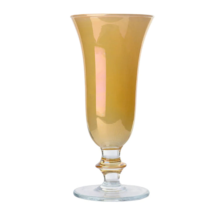 Naples Yellow Rialto Glassware, Set of 4