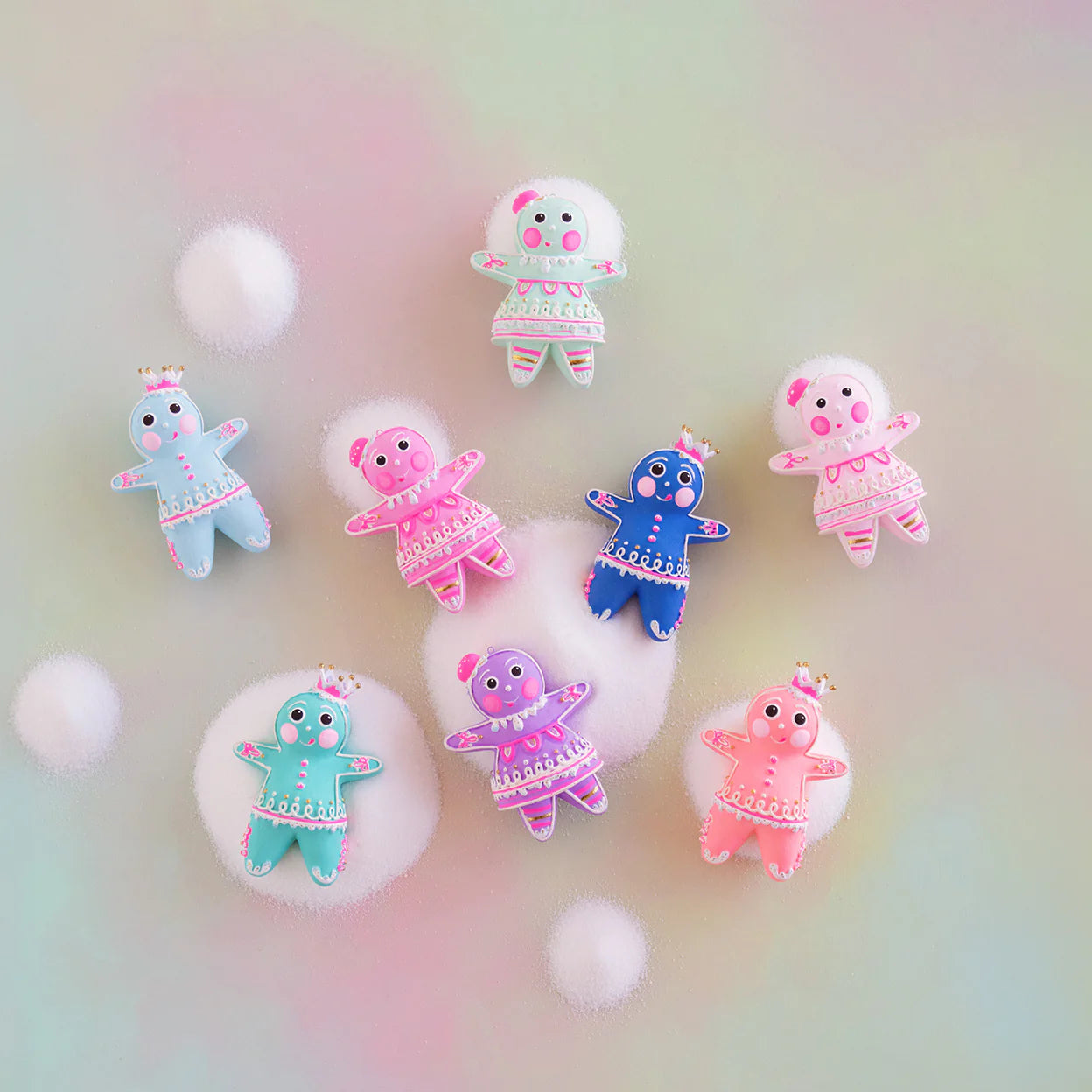 The Rainbow Gingers, Dippsy or Dough Ornament