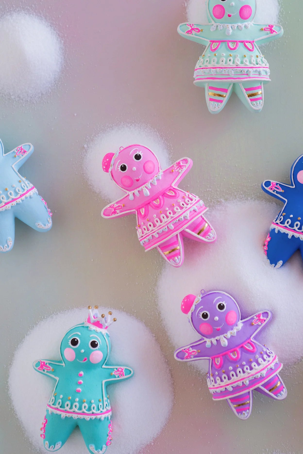 The Rainbow Gingers, Dippsy or Dough Ornament