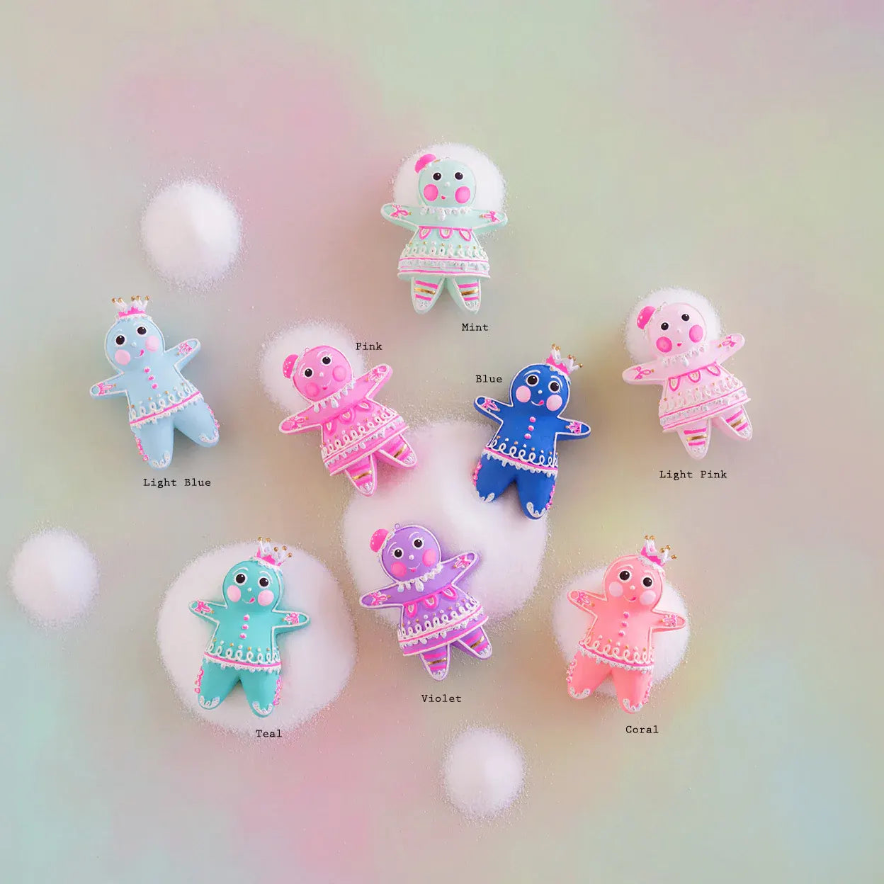 The Rainbow Gingers, Dippsy or Dough Ornament