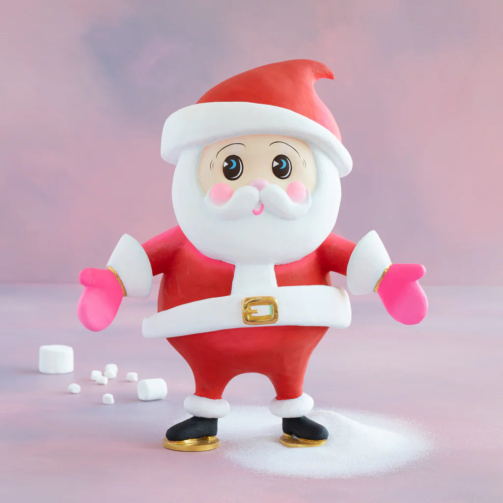 Glitterville Baby Papa Noel Tabletop Figure