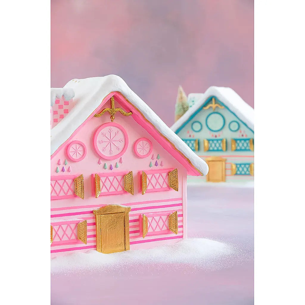 Pink Chalet Display