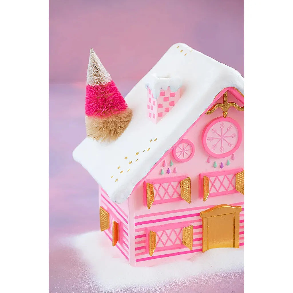 Pink Chalet Display