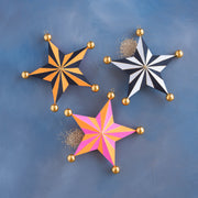 Halloween Stripe Star, Small