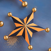 Halloween Stripe Star, Small