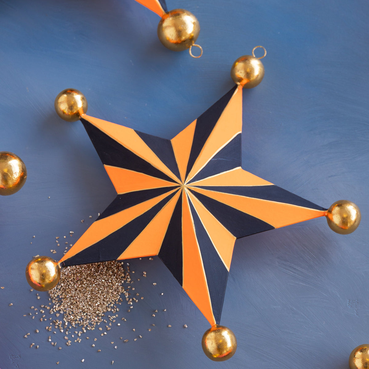 Halloween Stripe Star, Small