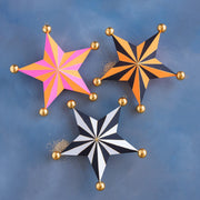 Halloween Stripe Star, Large