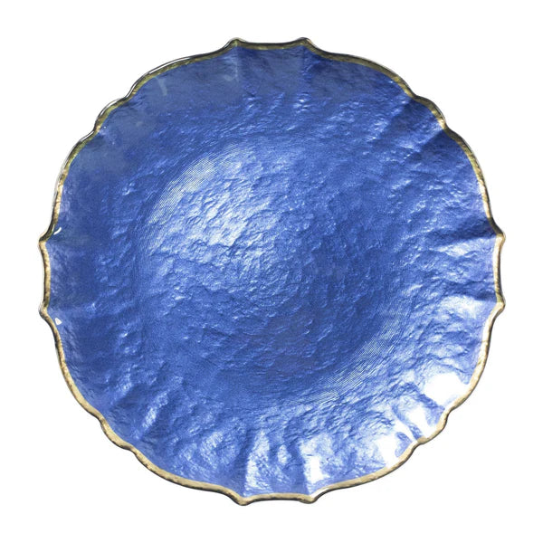 Baroque Glass Salad Plate