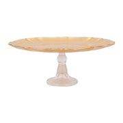 Baroque Glass Cake Stand