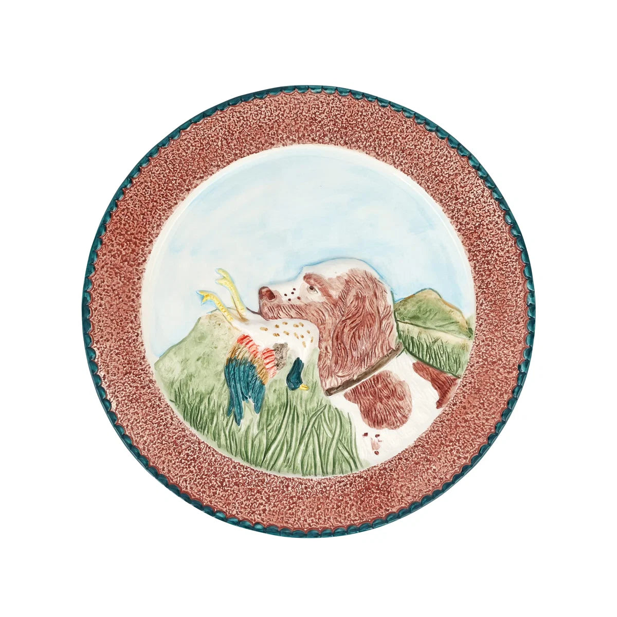 Wildlife Spaniel Wall Plate, New!