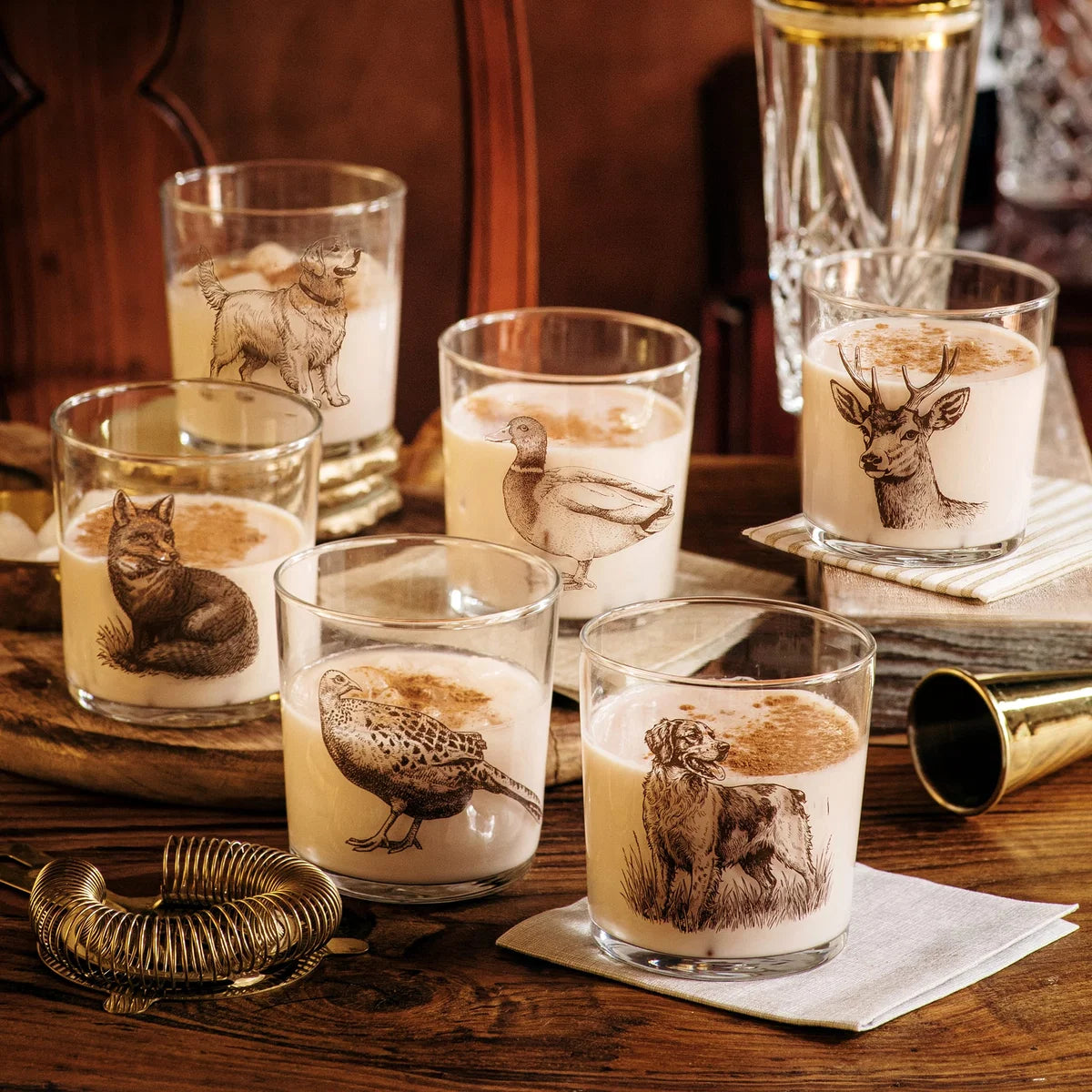 Wildlife Assorted Tumblers, Set of 6 Asst