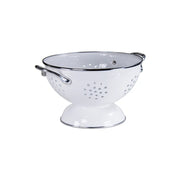 White Solid Medium Colander