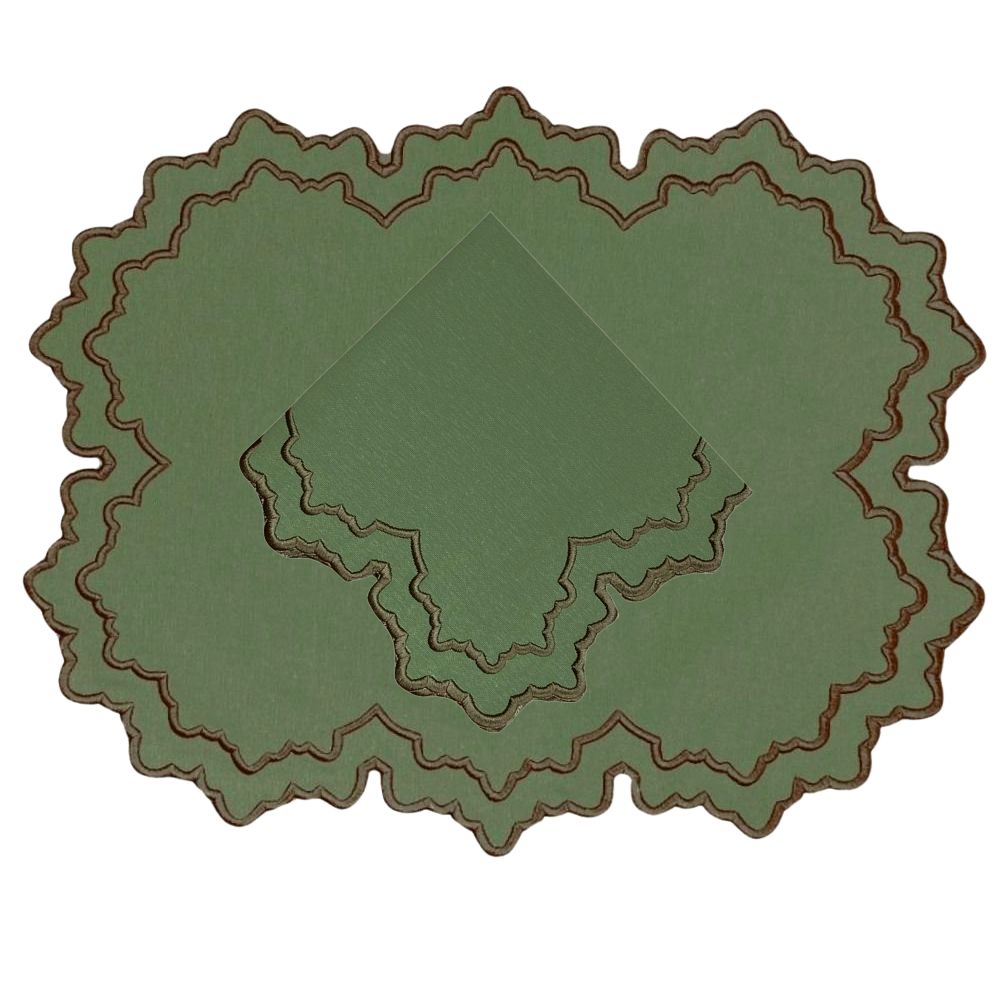 Whitley Placemat - Fern, Set of 4