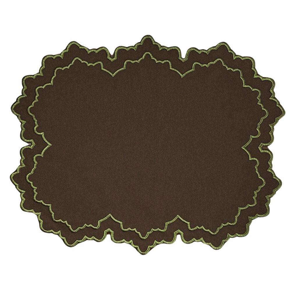 Whitley Placemat - Cocoa, Set of 4