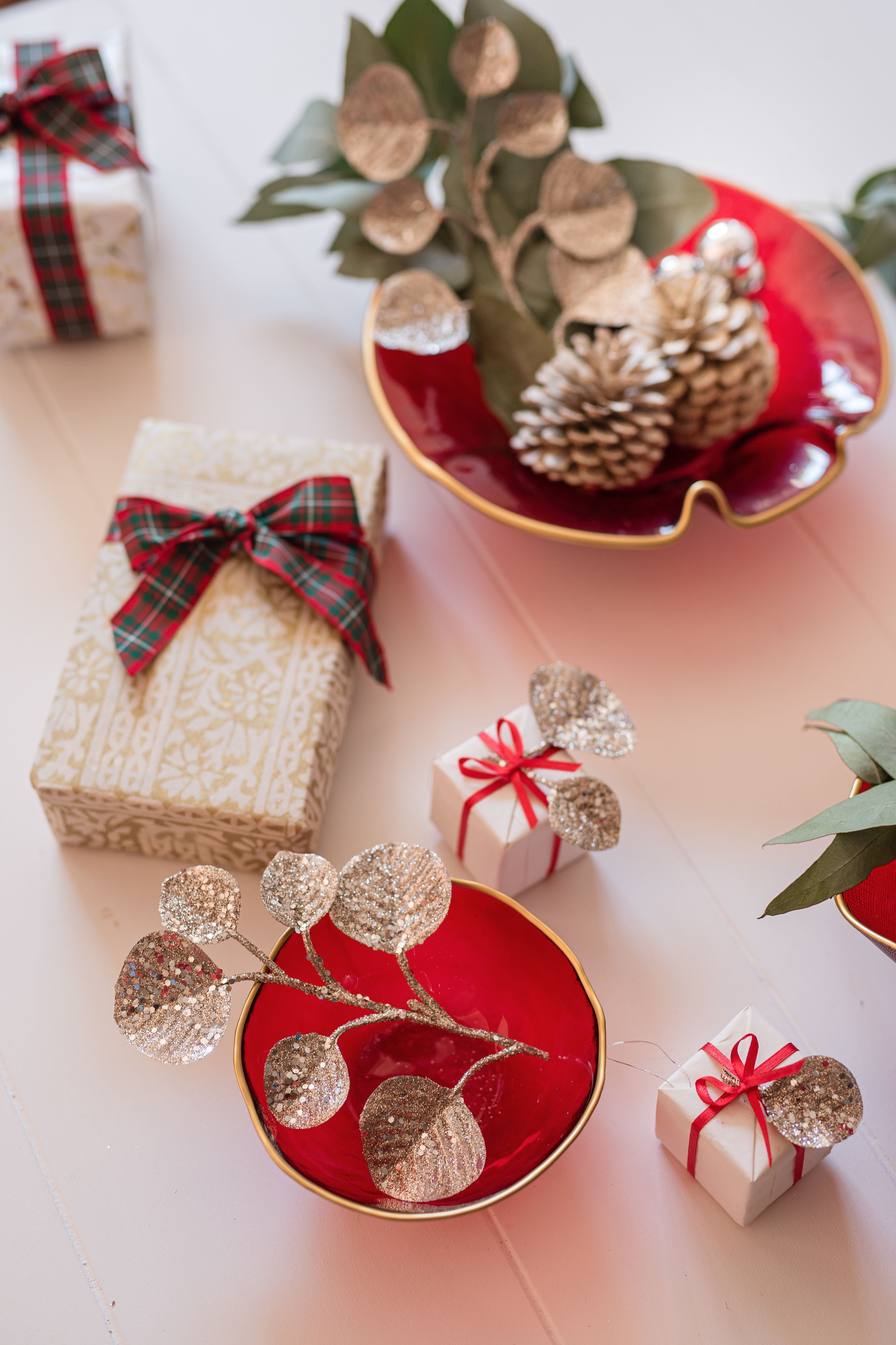 Holiday Glass Ruffled Bowl, More sizes