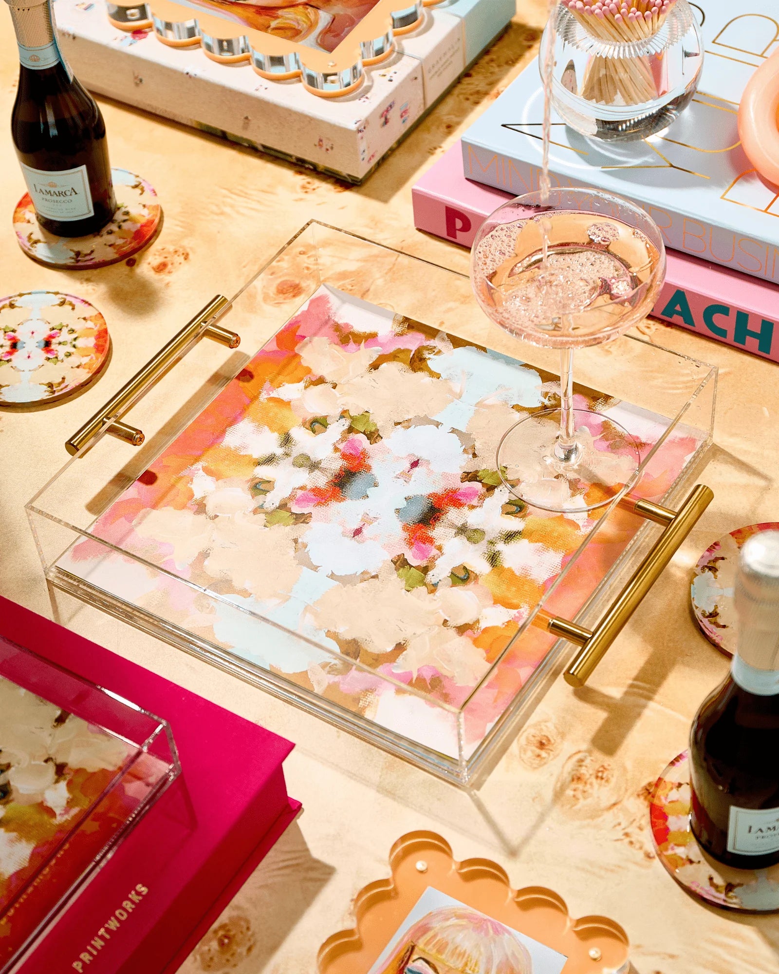 Amber Fresco Large Tray (New!)