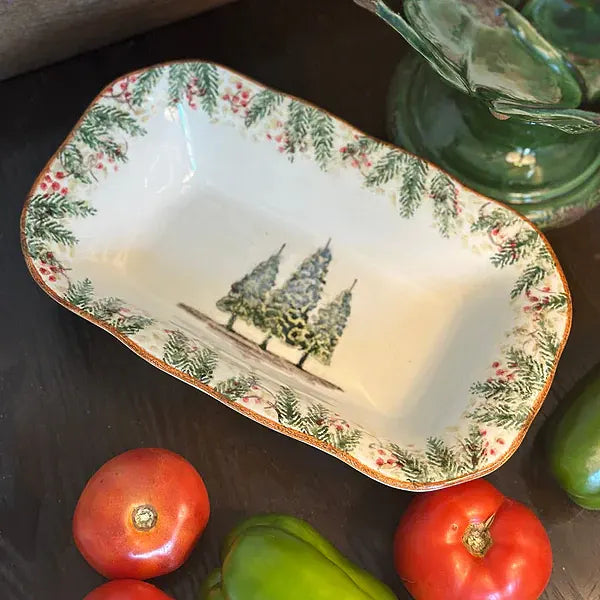 Natale Rectangular Dish