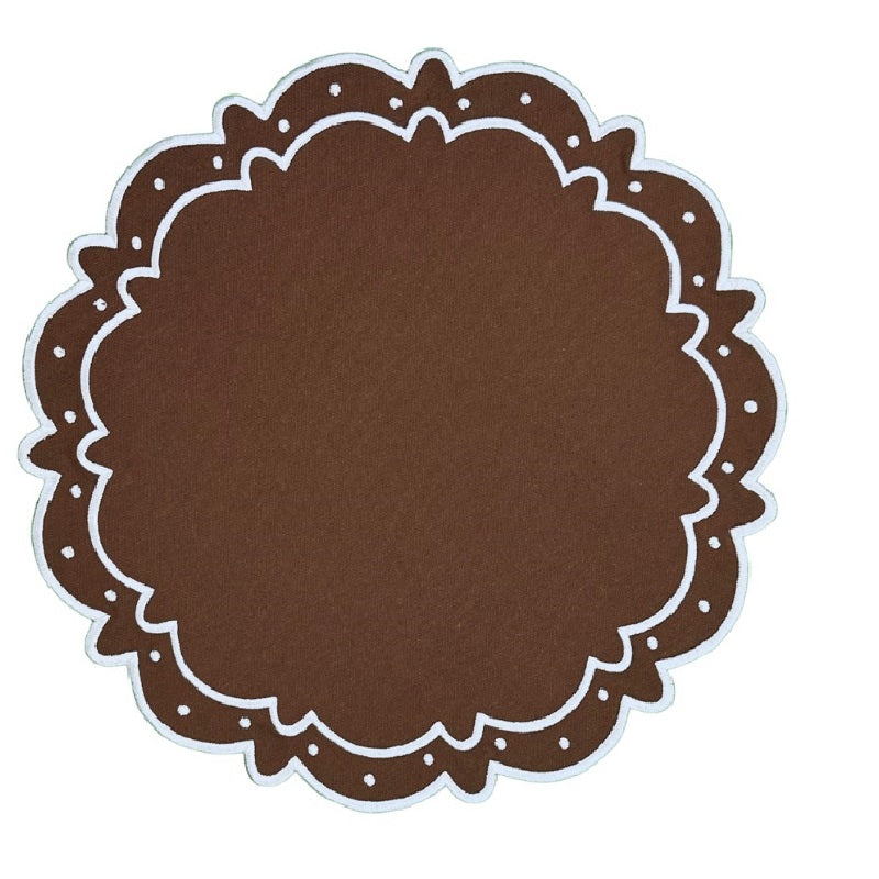 Ava Placemat - Dark Cocoa, Set of 4