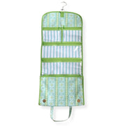 Rosemary Stripe Blue Hanging Travel Case