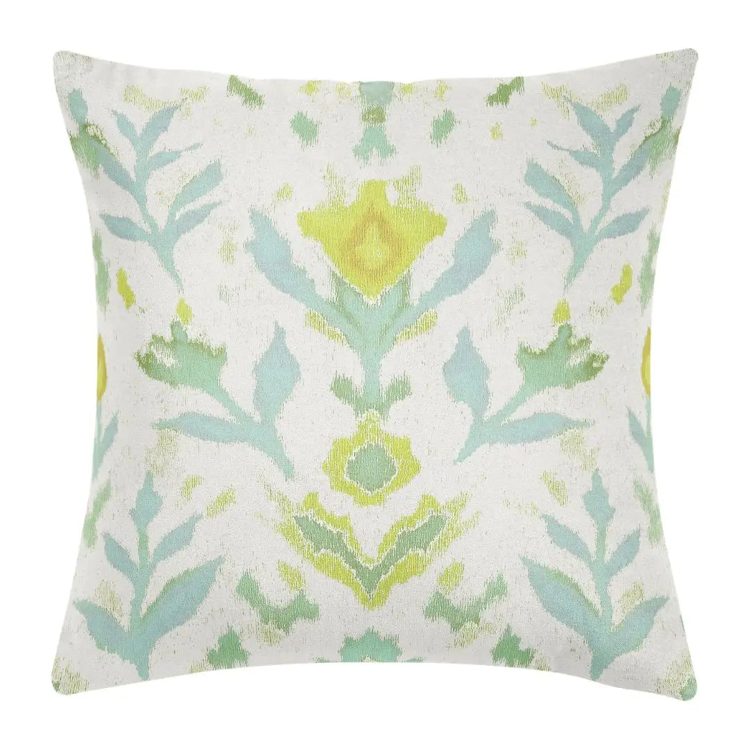 Petal Garden Linen Decorative Pillow, More Sizes