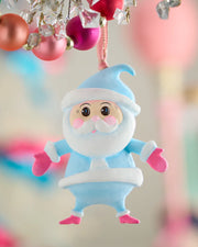 Rainbow Baby Papa Noel Ornaments